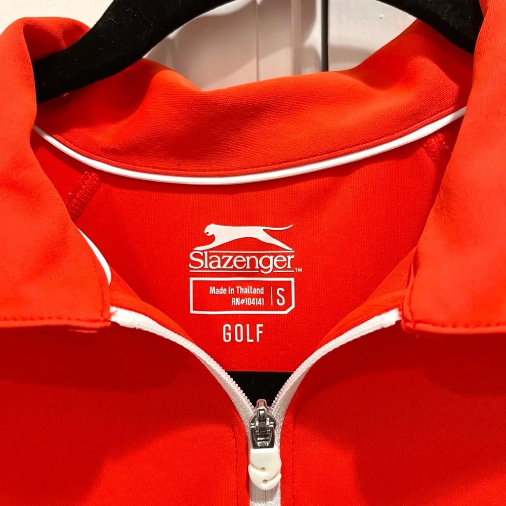 Slazenger Women’s Short-sleeved half-zip golf shirt, Never worn - Picture 3 of 3